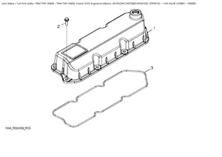 John Deere 5065E Tractor (CKD Argentina Edition) Parts Catalogue Manual Instant Download (PC12303)