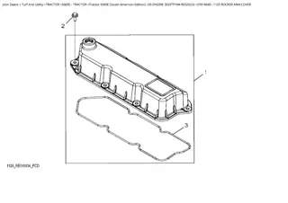 John Deere 5065E Tractor (South America Edition) Parts Catalogue Manual Instant Download (PC8544)