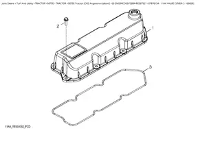 John Deere 5075E Tractor (CKD Argentina Edition) Parts Catalogue Manual Instant Download (PC12304)