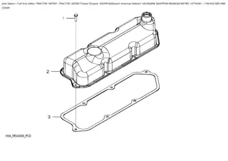 John Deere 5075EF Tractor (Engine 3029TPY60) (South America Edition) Parts Catalogue Manual Instant Download (PC12256)