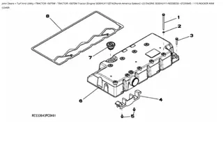 John Deere 5075M Tractor (Engine 5030HLV11) (IT4) (North America Edition) Parts Catalogue Manual Instant Download (PC10541)