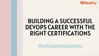 Building a Successful DevOps Career with the Right Certifications