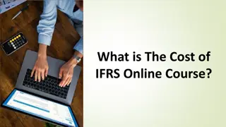 What is The Cost of IFRS Online Course?