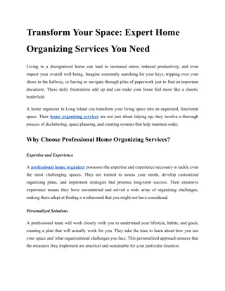 Transform Your Space_ Expert Home Organizing Services You Need