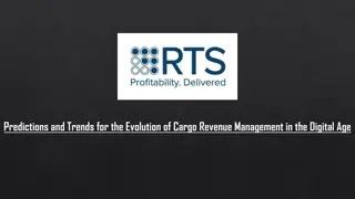 Predictions and Trends for the Evolution of Cargo Revenue Management in the Digital Age