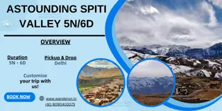 Astounding Spiti Valley 5N6D
