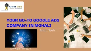 Your Go-To Google Ads Company in Mohali Amrit web