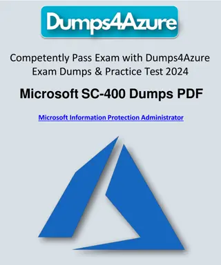 Microsoft Identity and Access Administrator SC-400 Dumps