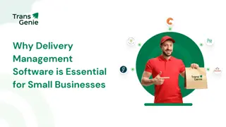 Why Delivery Management Software is Essential for Small Businesses