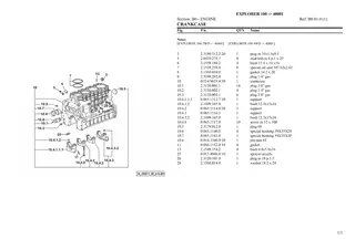 SAME explorer 100 Tractor Parts Catalogue Manual Instant Download (SN 40001 and up)