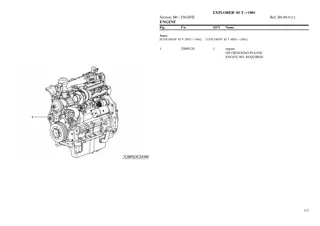 SAME explorer³ 85 t tier 3 Tractor Parts Catalogue Manual Instant Download (SN 1001 and up)