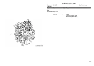 SAME explorer³ 100 tb tier 3 Tractor Parts Catalogue Manual Instant Download (SN 1001 and up)