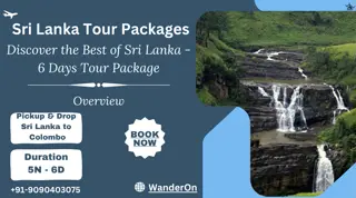 Explore Sri Lanka 6-Day Adventure Tour