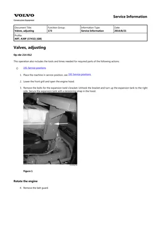 Volvo A30F Articulated Dump Truck Service Repair Manual Instant Download