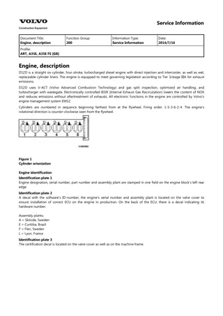 Volvo A35E Articulated Dump Truck Service Repair Manual Instant Download