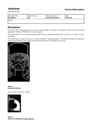 Volvo BM L50B Wheel Loader Service Repair Manual Instant Download