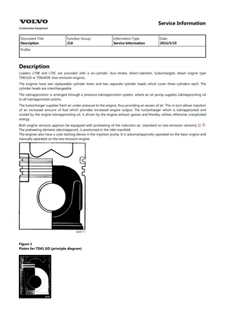 Volvo BM L70B Wheel Loader Service Repair Manual Instant Download