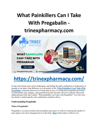 What Painkillers Can I Take With Pregabalin - trinexpharmacy.com