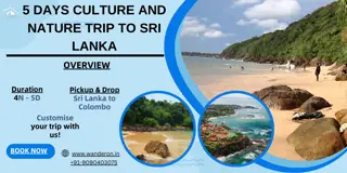 5 Days Culture and Nature Trip to Sri Lanka