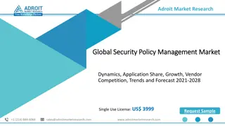 Security Policy Management Market business Trend, Size, Forecast 2021-2028