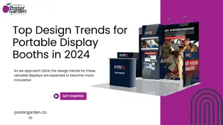 Top Design Trends for Portable Display Booths in 2024