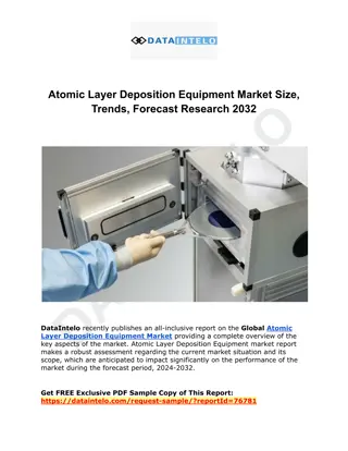 Atomic Layer Deposition Equipment Market Size, Trends, Forecast Research 2032