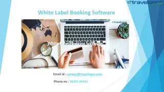 White Label Booking Software