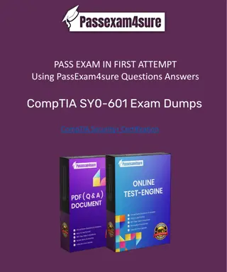 Top SY0-601 Dumps PDF for Effective Exam Preparation