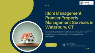 Comprehensive Property Management Services in Waterbury, CT by Idoni Management