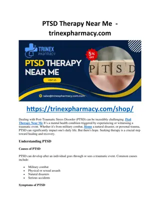 PTSD Therapy Near Me - trinexpharmacy.com