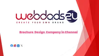 Brochure  Design  Company in Chennai
