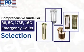 Ultimate Guide to R8, 5C, 173E, 16C Emergency, and Collet Selection