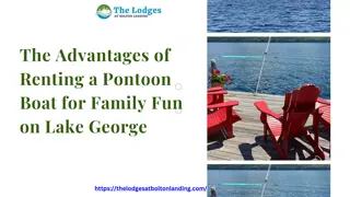 The Advantages of Renting a Pontoon Boat for Family Fun on Lake George