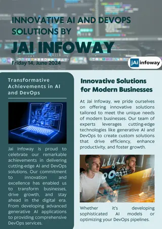 Innovative at and Deveops solution by jaiinfoway