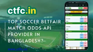 Leading Soccer Betfair Match Odds API Provider in Bangladesh