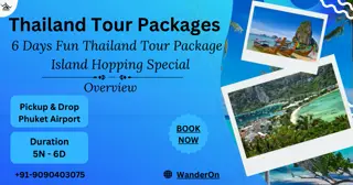 6-Day Thailand Adventure Island Hopping Extravaganza