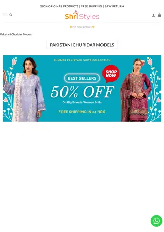 Pakistani Churidar Models - Buy Pakistani suits online