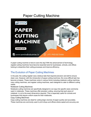 Paper Cutting Machine (2)