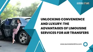 Unlocking Convenience and Luxury: The Advantages of Limousine Services for Air T