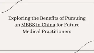 Examining MBBS in China: A Best Choice for Aspiring Doctors