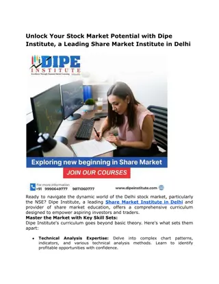 Unlock Your Stock Market Potential with Dipe Institute