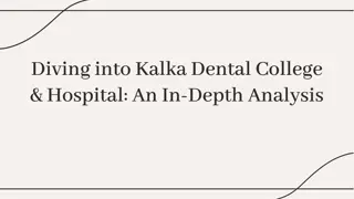 Kalka Dental College & Hospital: A Comprehensive Overview