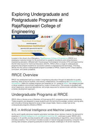 RajaRajeswari College of Engineering | engineering college admissions | RRCE