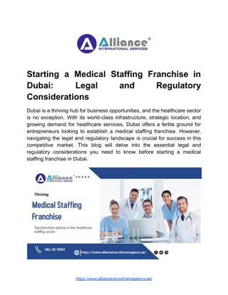 Starting a Medical Staffing Franchise in Dubai_ Legal and Regulatory Considerations