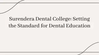 Surendera Dental College: A Hub of Excellence in Dental Education