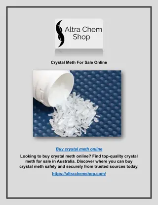 Crystal Meth For Sale Online