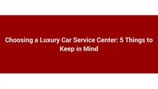 Choosing a Luxury Car Service Center_ 5 Things to Keep in Mind