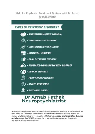Help for Psychosis Treatment Options with Dr. Arnab 9804509480