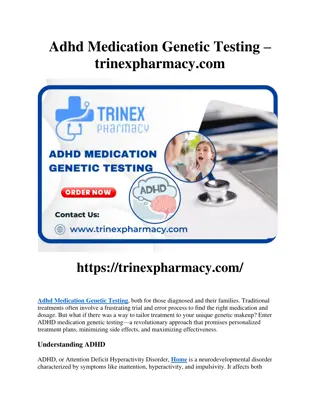 Adhd Medication Genetic Testing - trinexpharmacy.com
