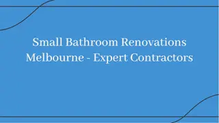 Small Bathroom Renovations Melbourne Expert Contractors